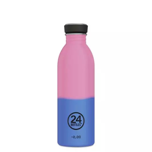 24Bottles -  Urban Drikkedunk 500 Ml - Reactive Pink / Blue