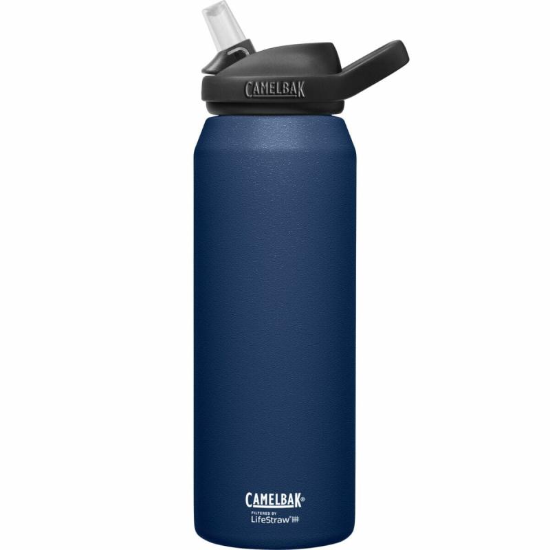 Camelbak -  Eddy+ LifeStraw Drikkedunk Sugerør 0.95L - Navy