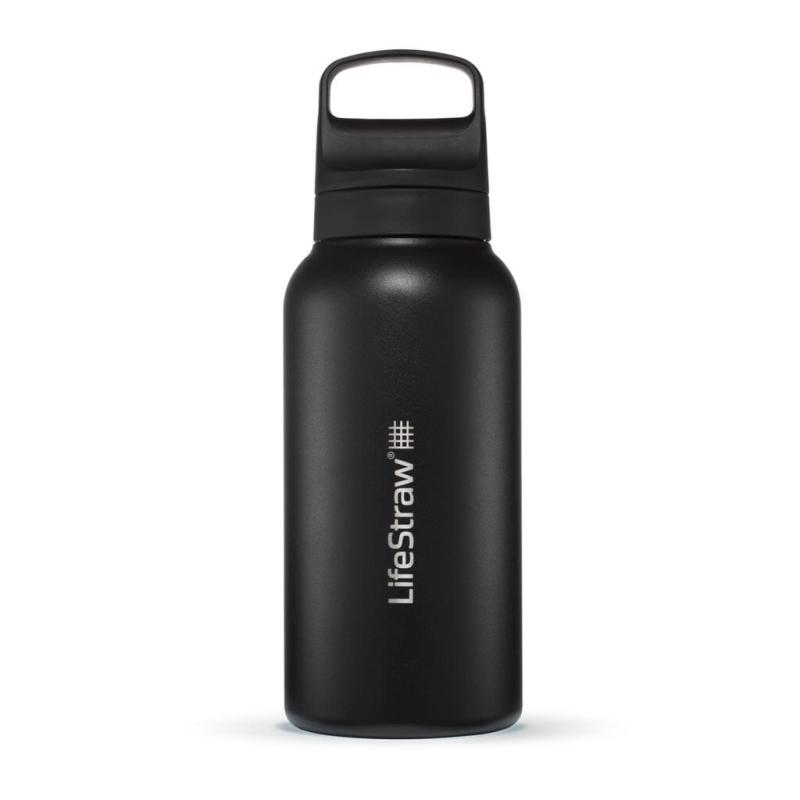 LifeStraw -  Go 2.0 Drikkedunk Vand Filter 1 L - Black