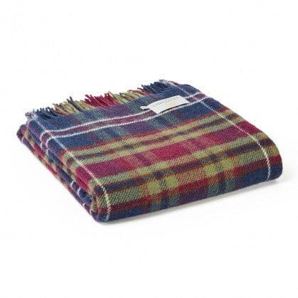Tweedmill -  Uldplaid Ternet - Morello Check - 150 X 183cm