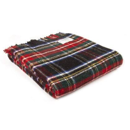 Tweedmill -  Uldplaid Ternet - Black Stewart - 150 X 183cm