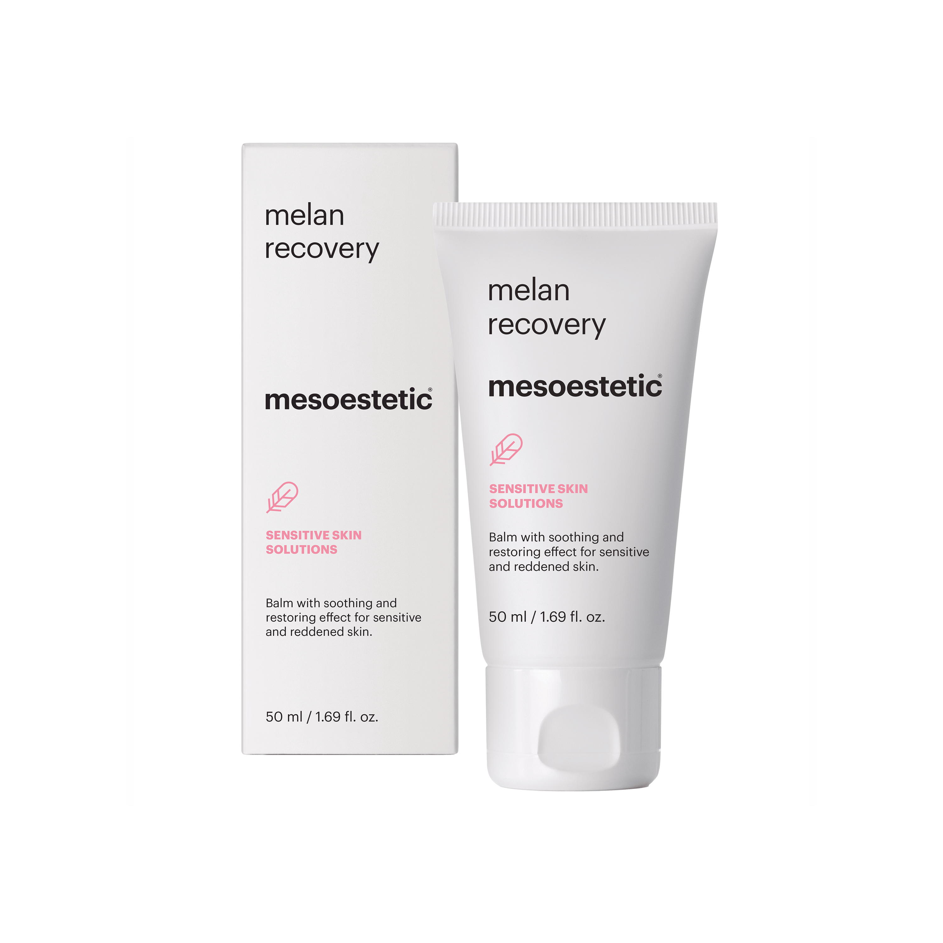 Mesoestetic Melan Recovery - Beroligende balsam til sensitiv og rød hud - 50 ml. - Reducerer rødme og følsom hud i ansigtet