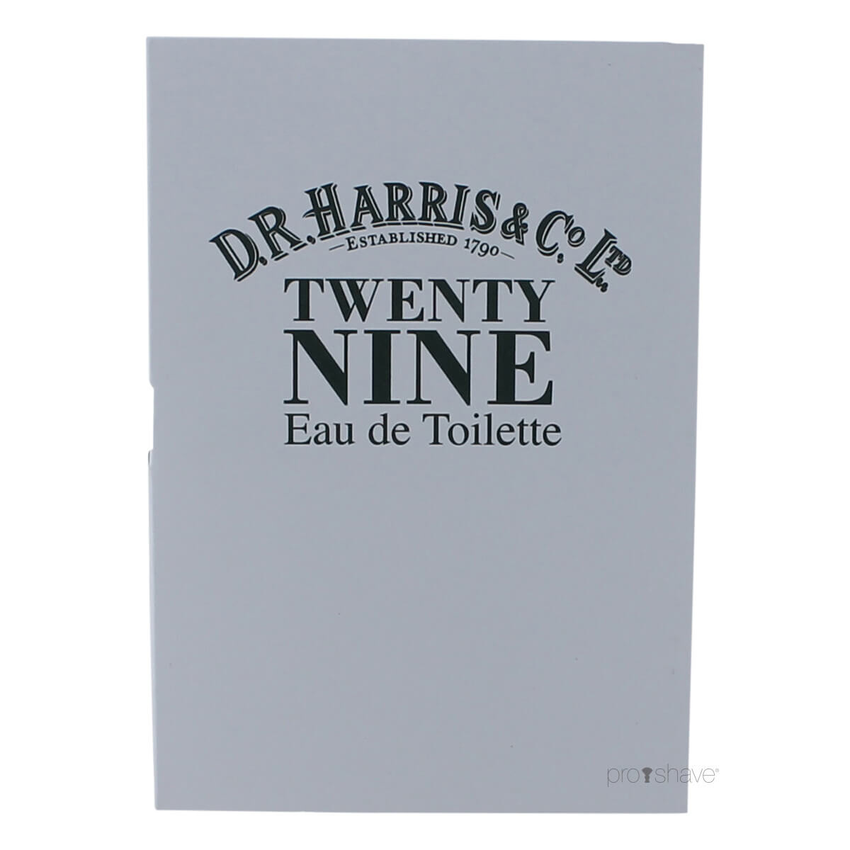 D.R. Harris Twenty Nine Eau de Toilette, SAMPLE, 2 ml.