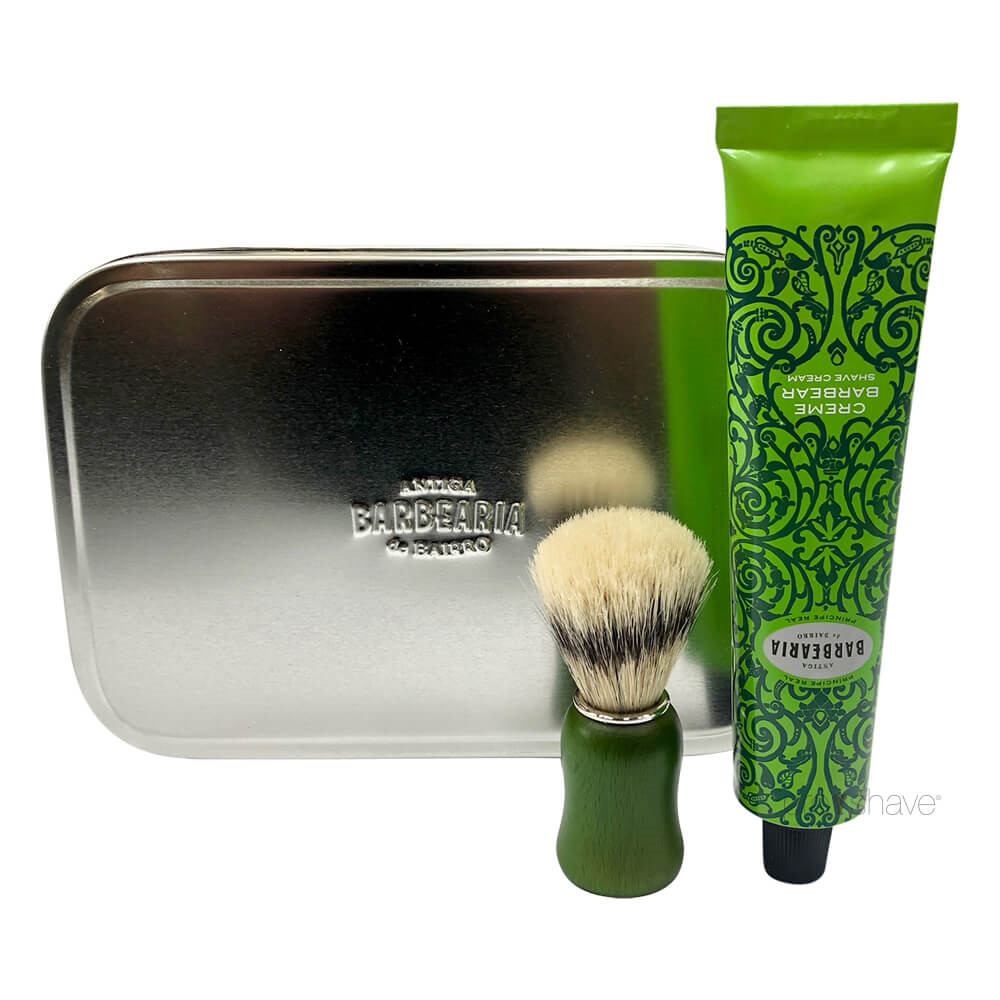 Antiga Barbearia de Bairro Gavesæt med barbercreme og barberkost, Príncipe Real