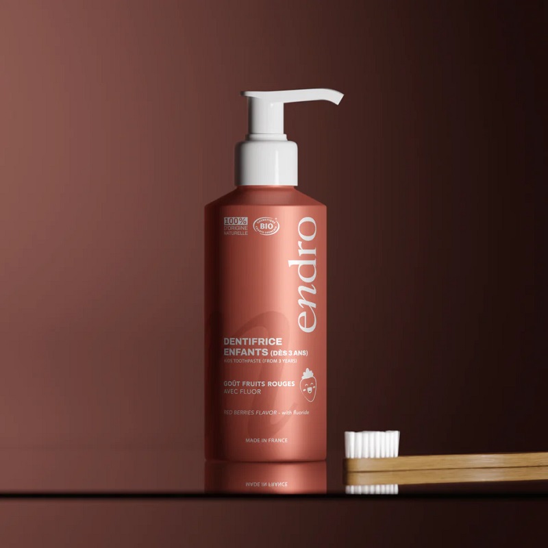endro cosmètiques - Bio Børnetandpasta - frugtsmag