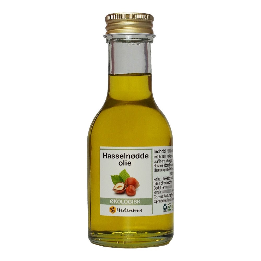 Hasselnøddeolie - Økologisk - 5 liter