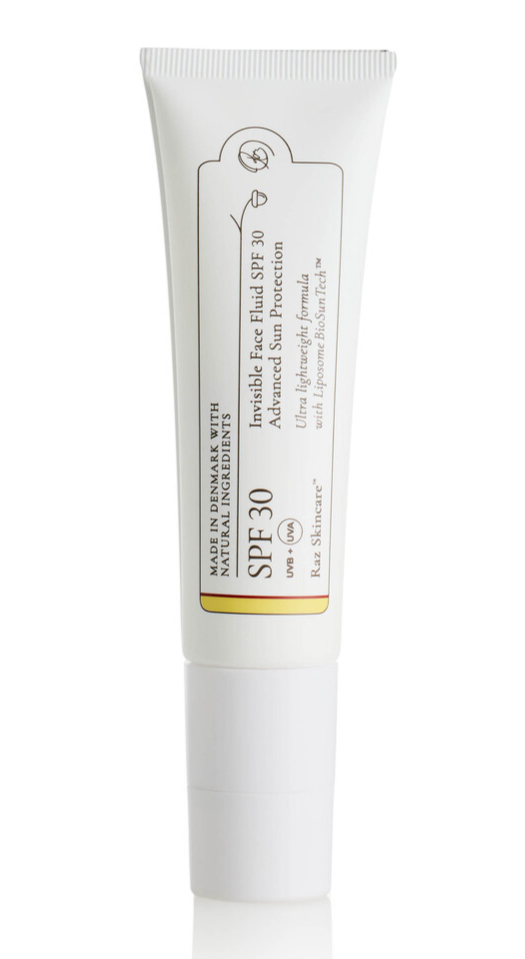 Raz Skincare Invisible Face Fluid, SPF30, 50ml.