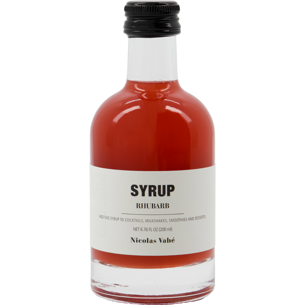 Nicolas Vahé Rabarber Sirup, 200ml.
