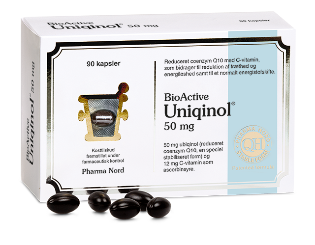 BioActive Uniqinol 50 mg - 90 kapsler