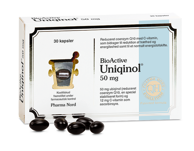 BioActive Uniqinol 50 mg - 30 kapsler