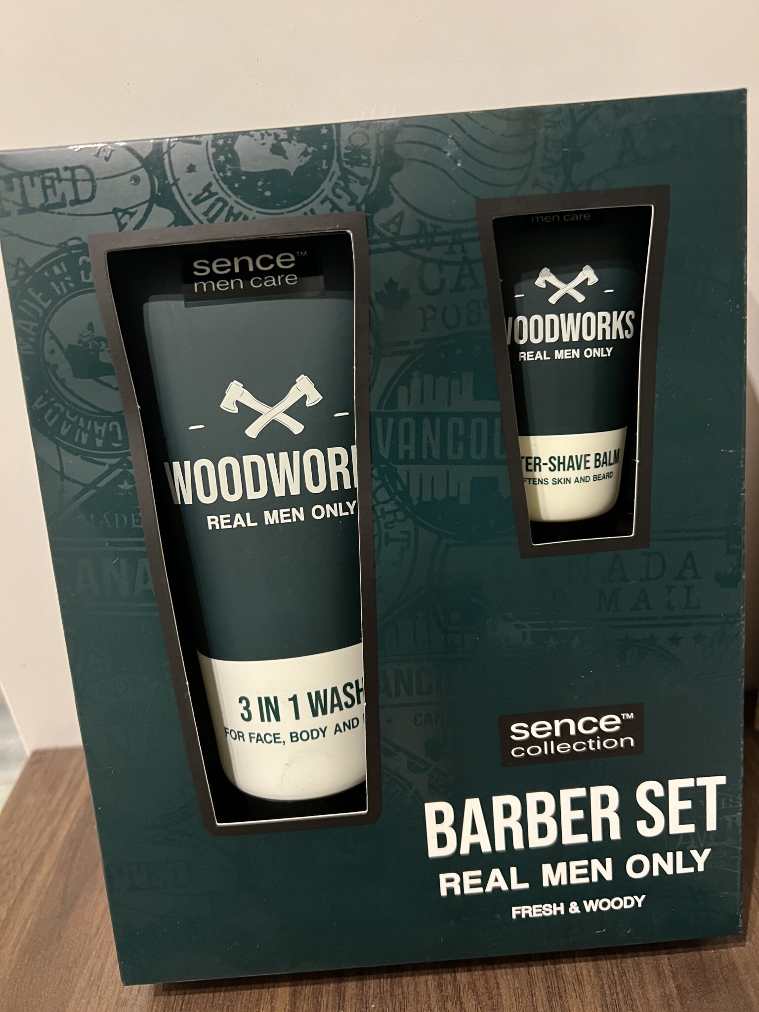 Face, Body Wash & after shave balm