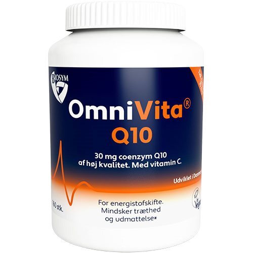 OmniVita Q10 30 mg. - 160 kapsler